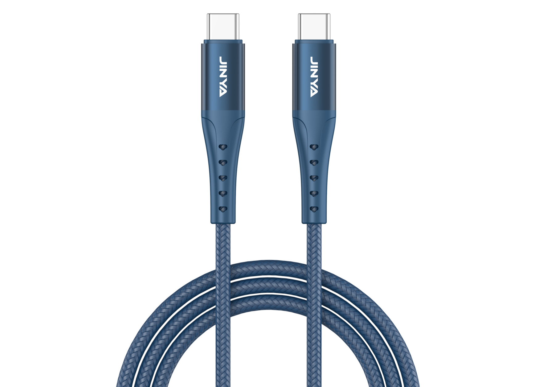 Jinya TechLink USB-C To C Cable 1,8m - kabel USB-C (ciemny niebieski)