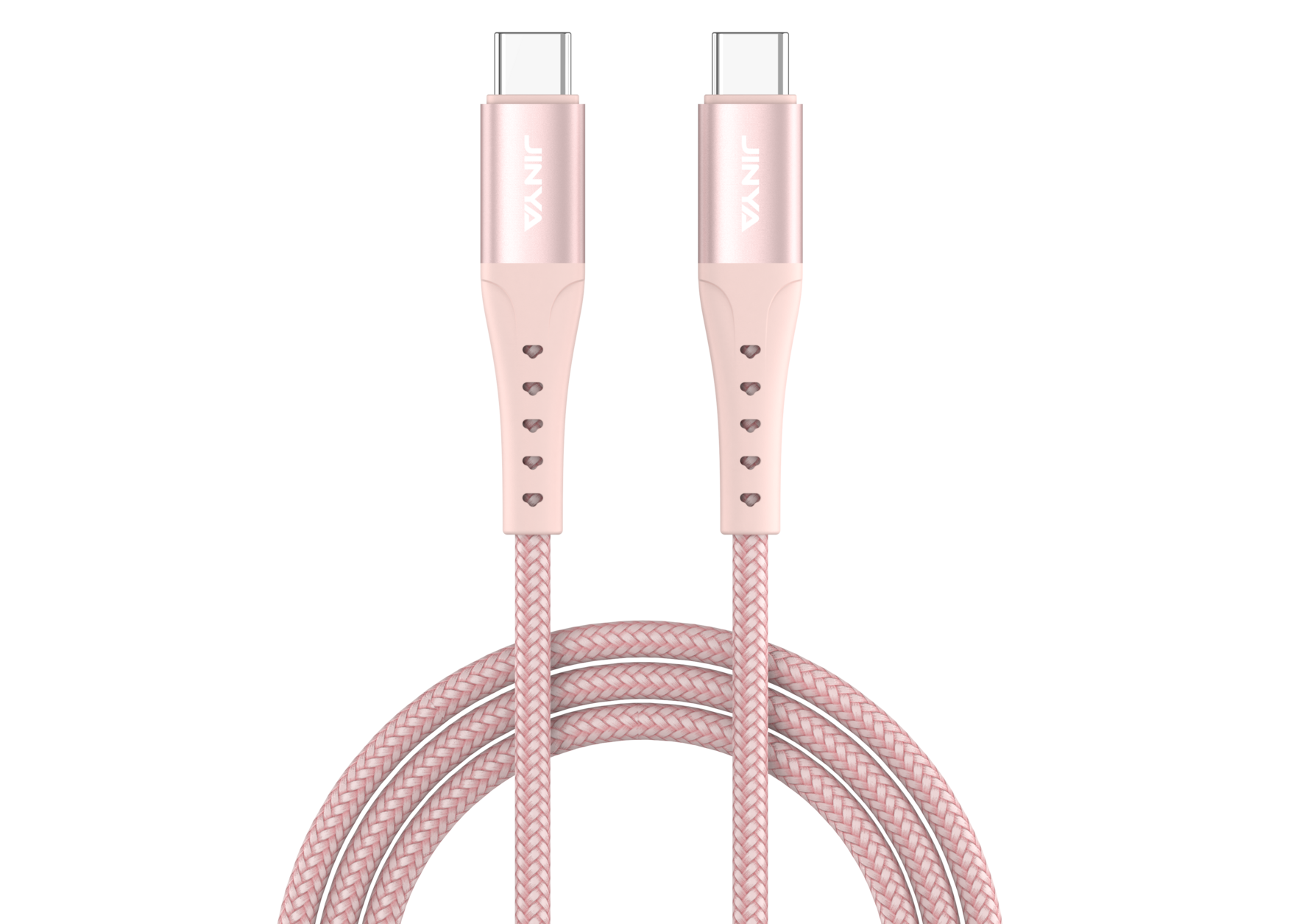 Jinya TechLink USB-C To C Cable 1,8m - kabel USB-C (różowy)