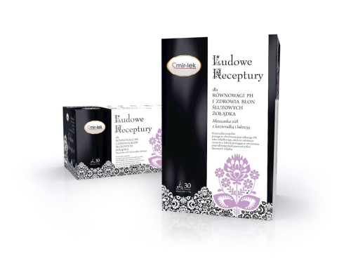 MIR-LEK LUDOWE RECEPTURY równowaga PH i zdrowie błon śluzowych żołądka 30sasz. MIR-LEK 21MIRLUDRO