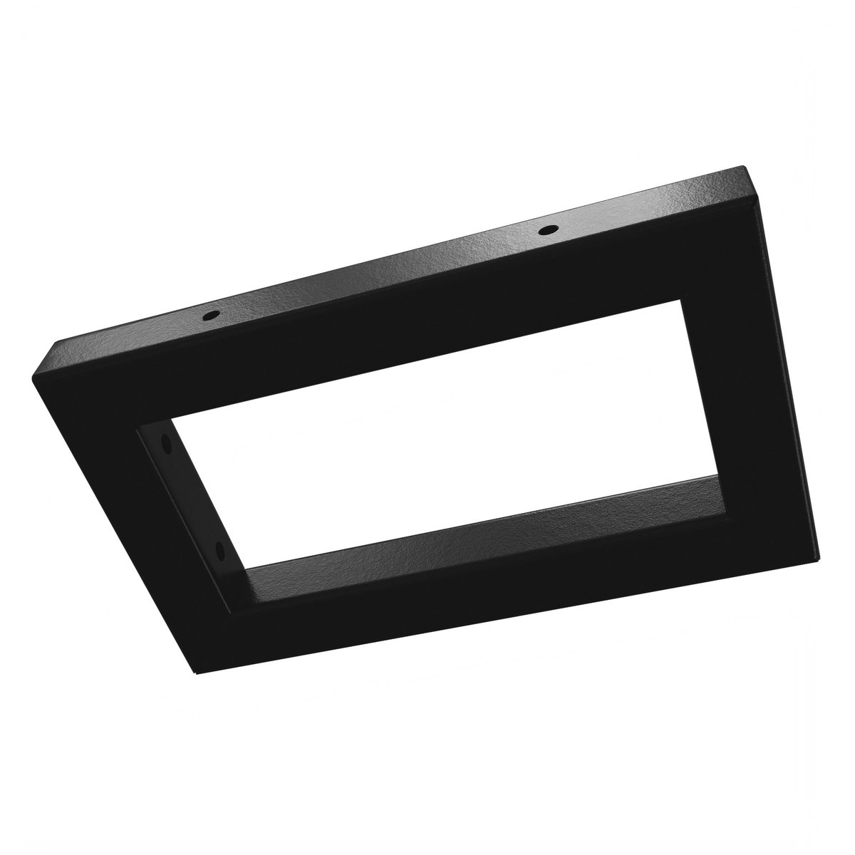 SB001B Prostokątny wspornik 30x20cm 2szt. Czarny