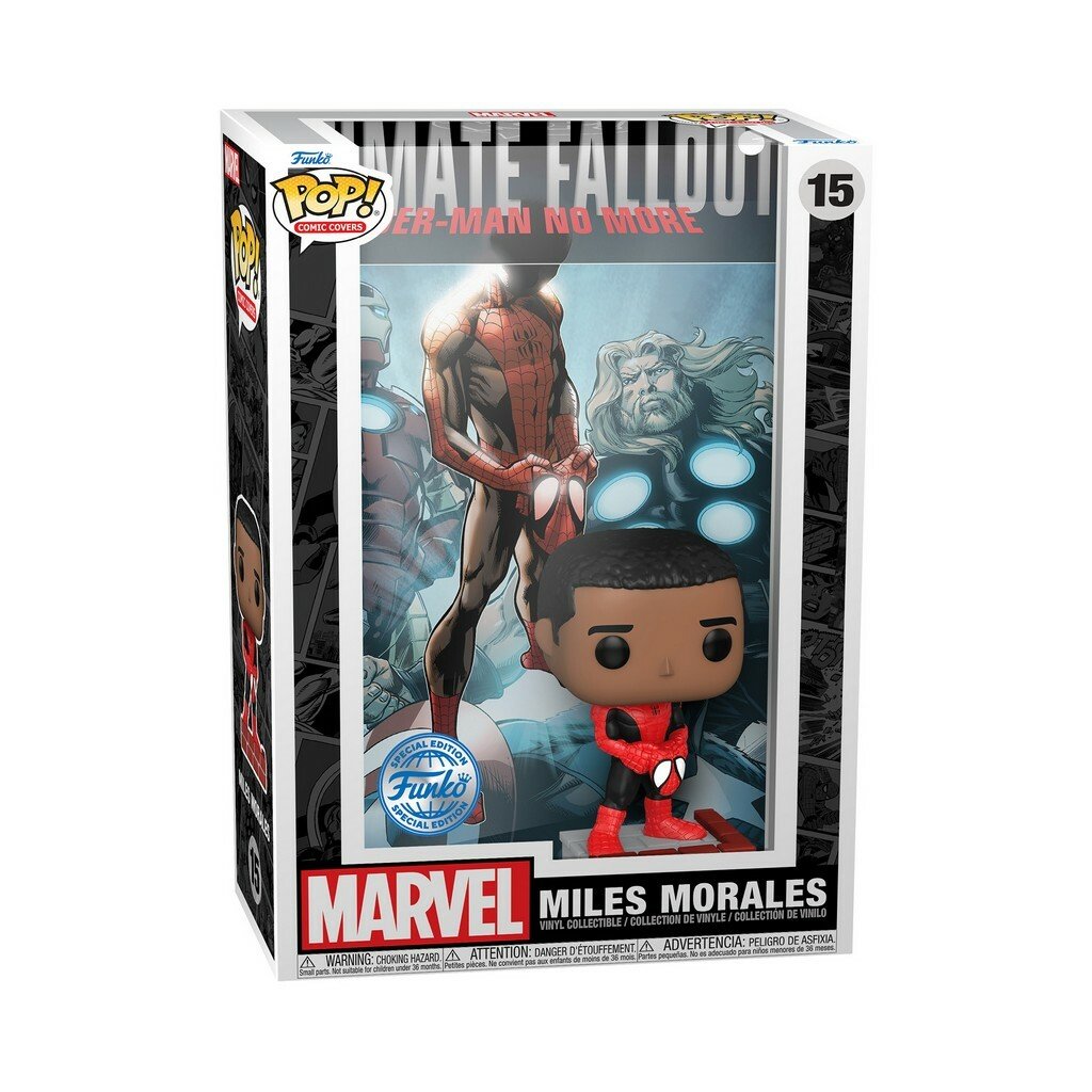 figurka funko pop! marvel miles morales ultimate fallout