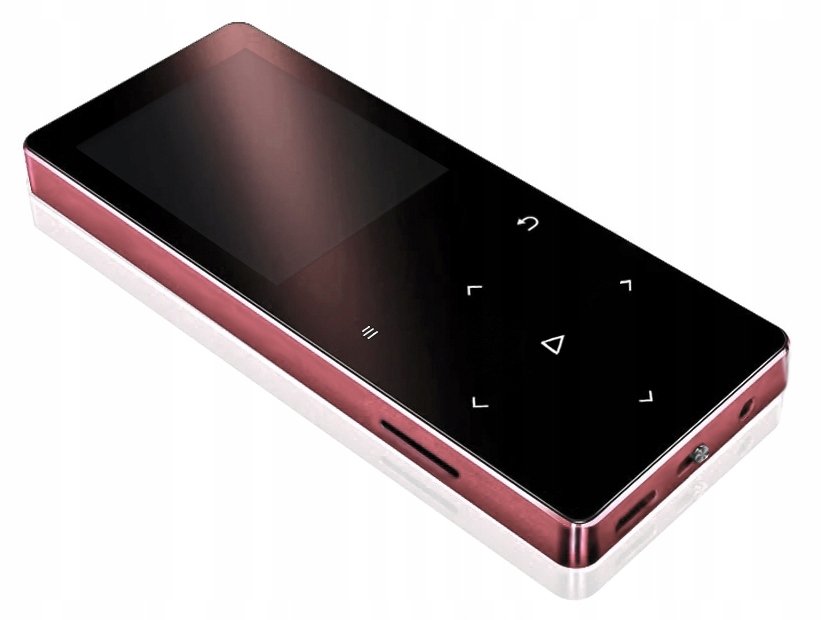Odtwarzacz MP4 T5 16GB bluetooth głośnik MP3 różowy