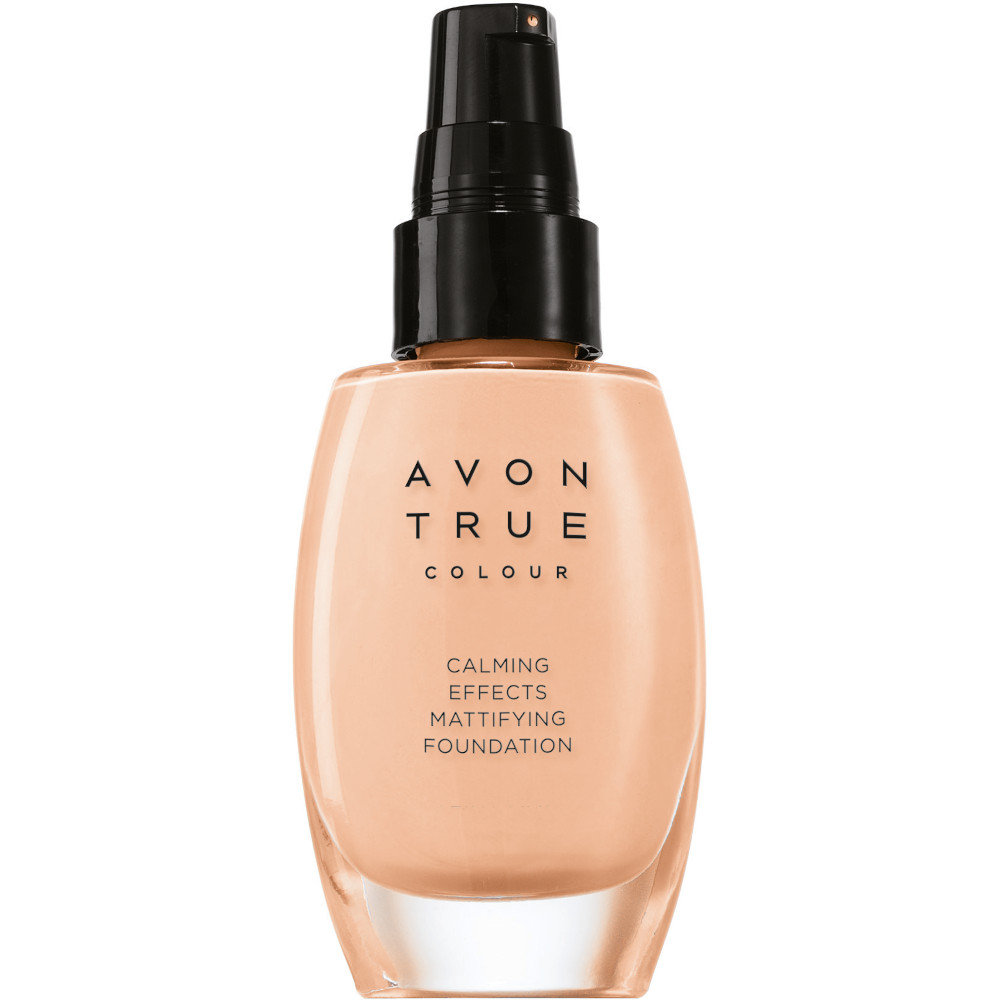 Avon True Colour, podkład do twarzy matująco-antystresowy, Cream, 30ml