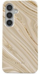Burga Etui Full Glam Tough do Galaxy S24, beżowe wzorzyste