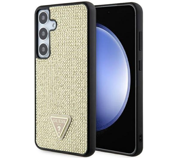 Guess GUHCS24MHDGPPD S24+ S926 złoty/gold hardcase Rhinestone Triangle