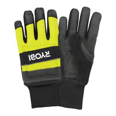 Ryobi Rękawice ochronne do piły łańcuchowej, rozmiar M | RAC258M