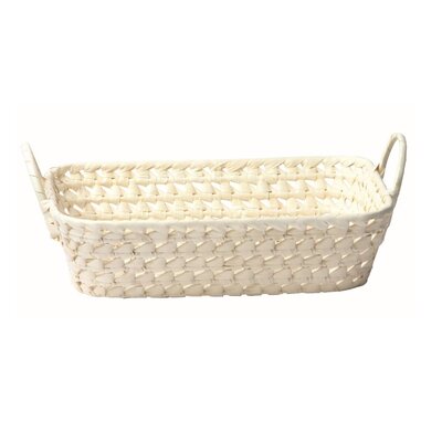 Domotti Koszyk PROSTOKĄTNY Z UCHWYTAMI 30X20CM - PALMA 68058
