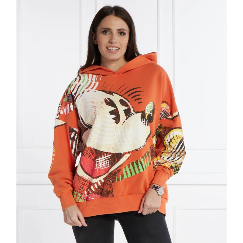 Desigual Bluza desigual x mickey mouse | Oversize fit