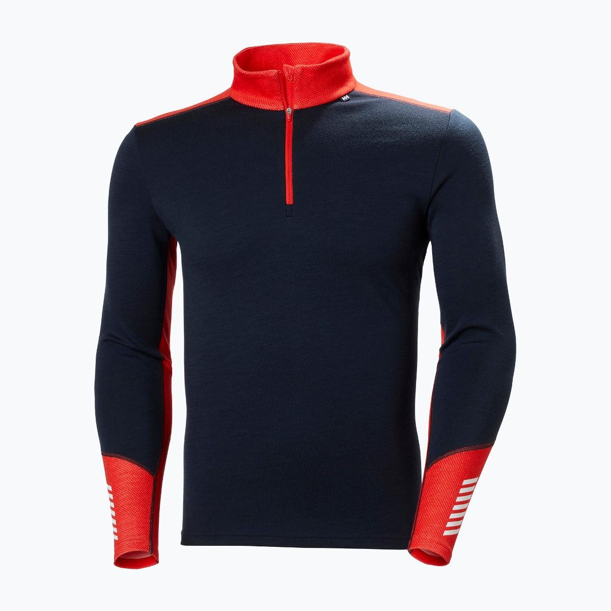 Bluza termoaktywna męska Helly Hansen Lifa Merino Midweight 1/2 Zip navy