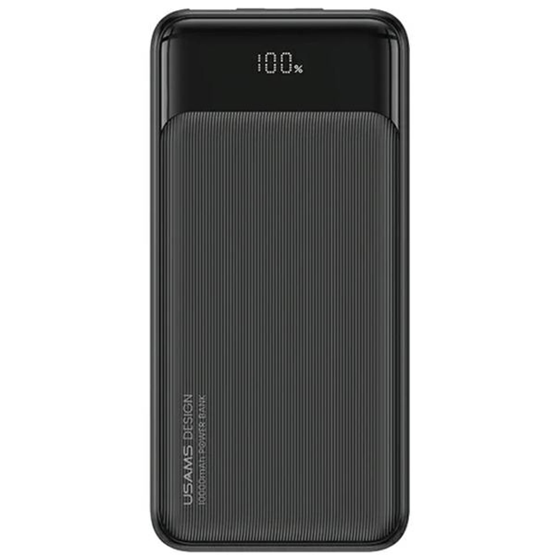 USAMS Powerbank 30000mAh 20W QC3.0+PD Fast Charge czarny/black XY Series 30KCD20101 US-CD201 Digital display