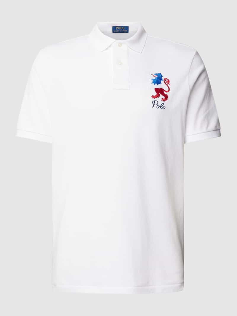 Koszulka polo z wyhaftowanym logo