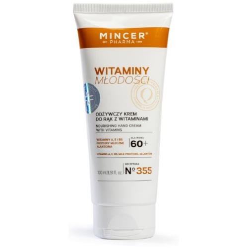 Mincer, Odżywczy krem do rąk z witaminami 60+, 100ml
