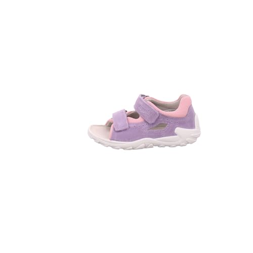 Superfit Dziewczęce sandały Flow, Fioletowy różowy 8500, 19 EU Weit