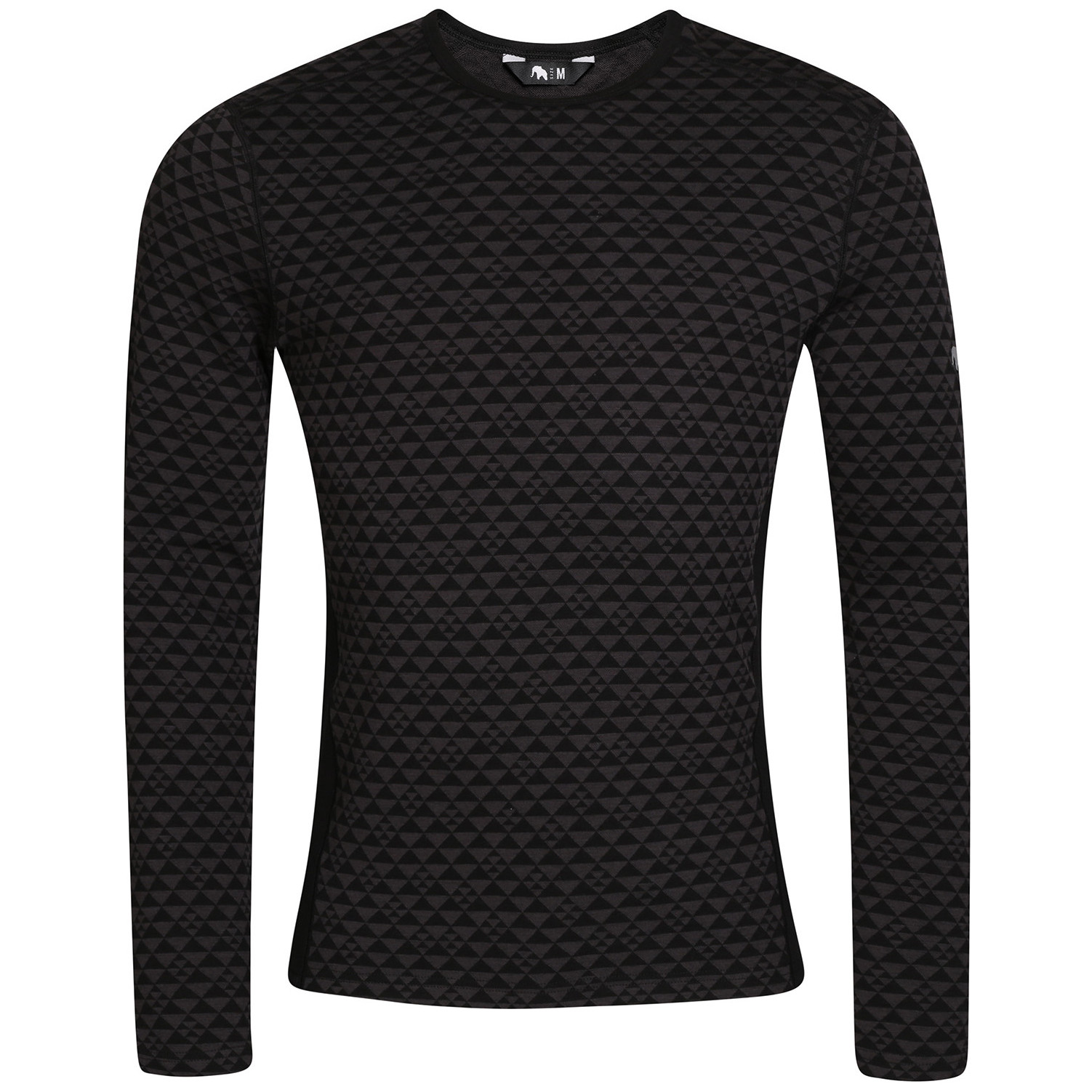 Męska koszulka Zulu Merino 240 Long Rozmiar: M / Kolor: czarny