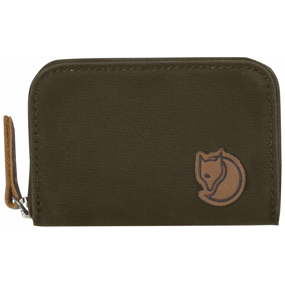 Portfel Fjällräven Zip Card Holder Kolor: ciemnozielony