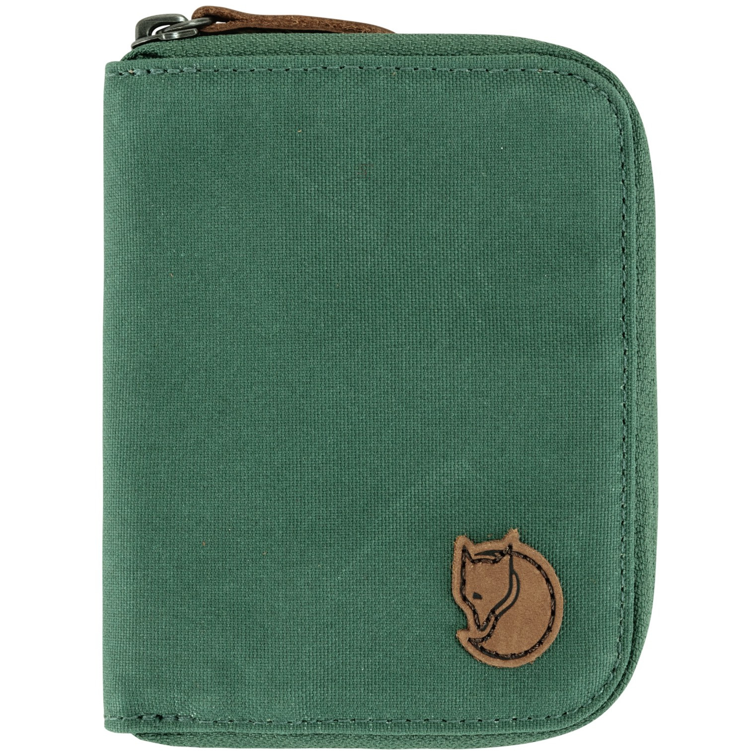 Portfel Fjällräven Zip Wallet Kolor: zielony/brązowy