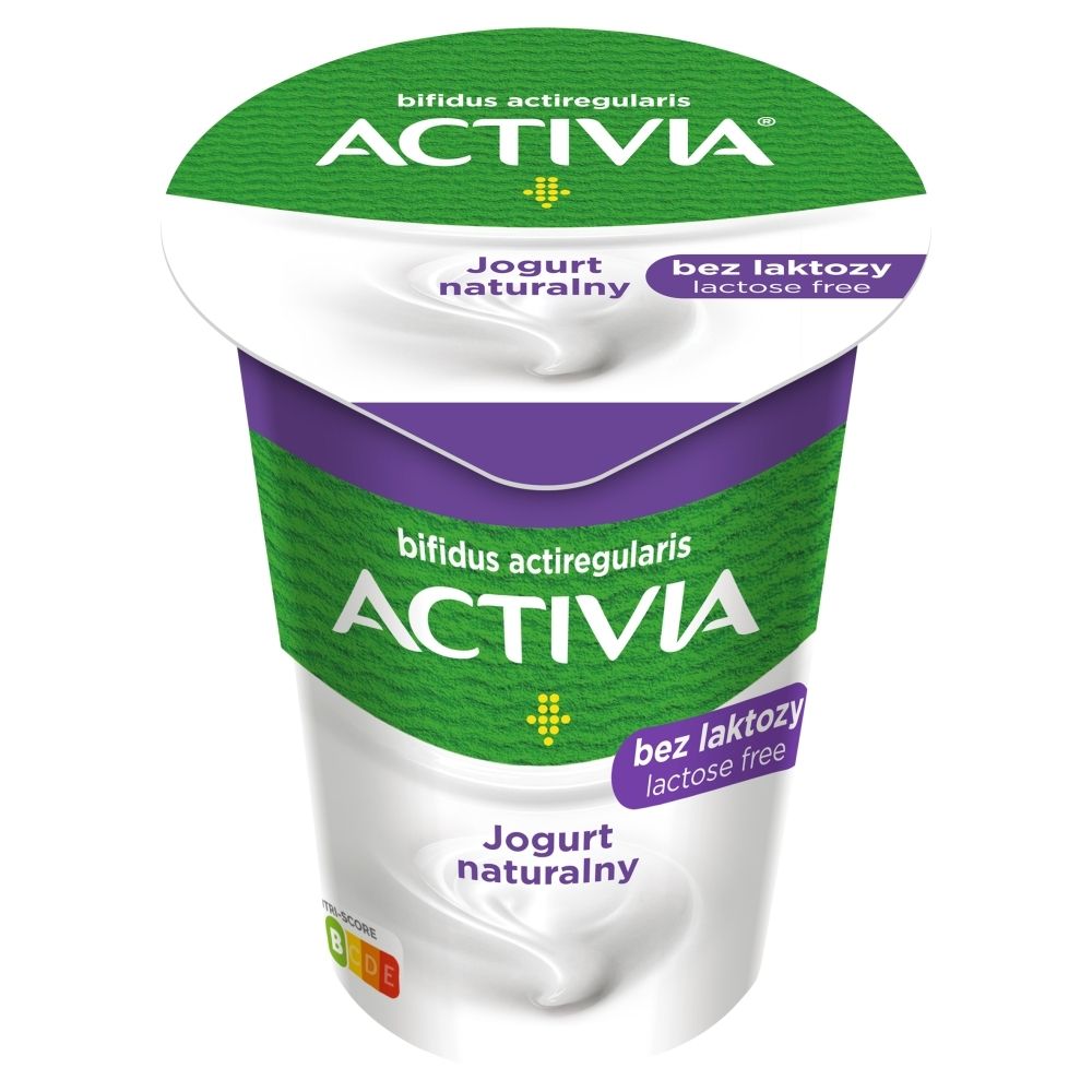 Activia Jogurt naturalny bez laktozy 165 g