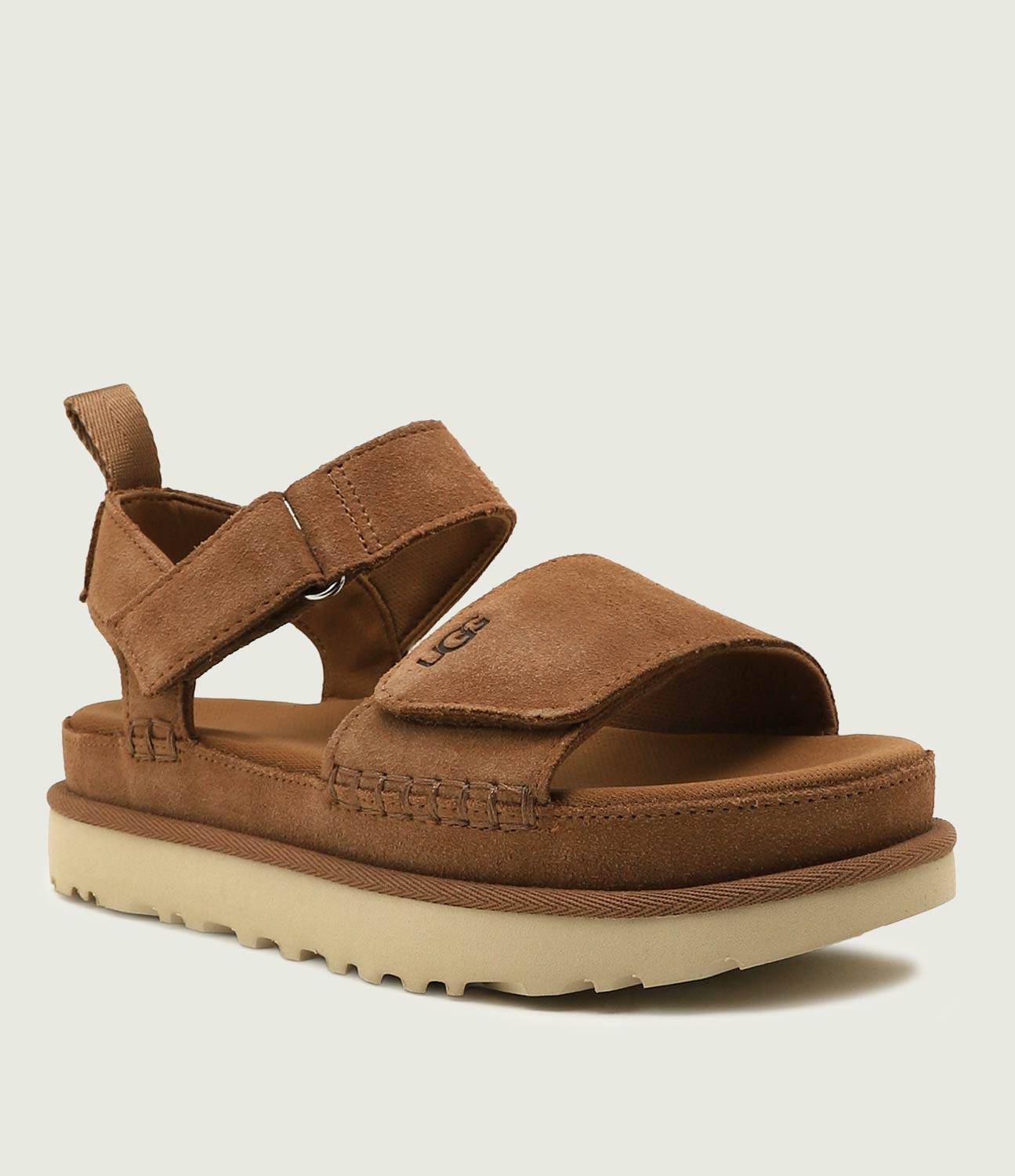 UGG Sandały W GOLDENSTAR zamsz