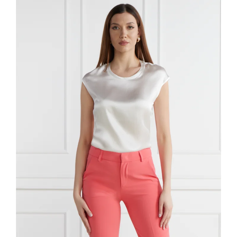 Liu Jo Bluzka | Regular Fit | z dodatkiem jedwabiu