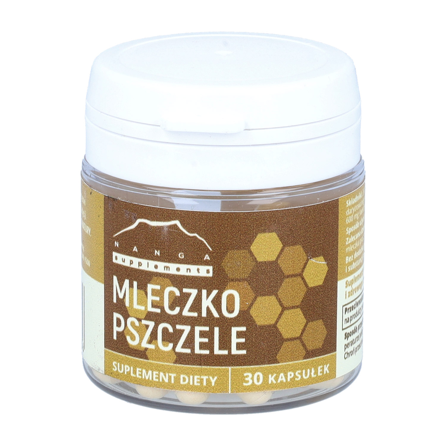 Mleczko pszczele 200mg 30 kapsułek Nanga