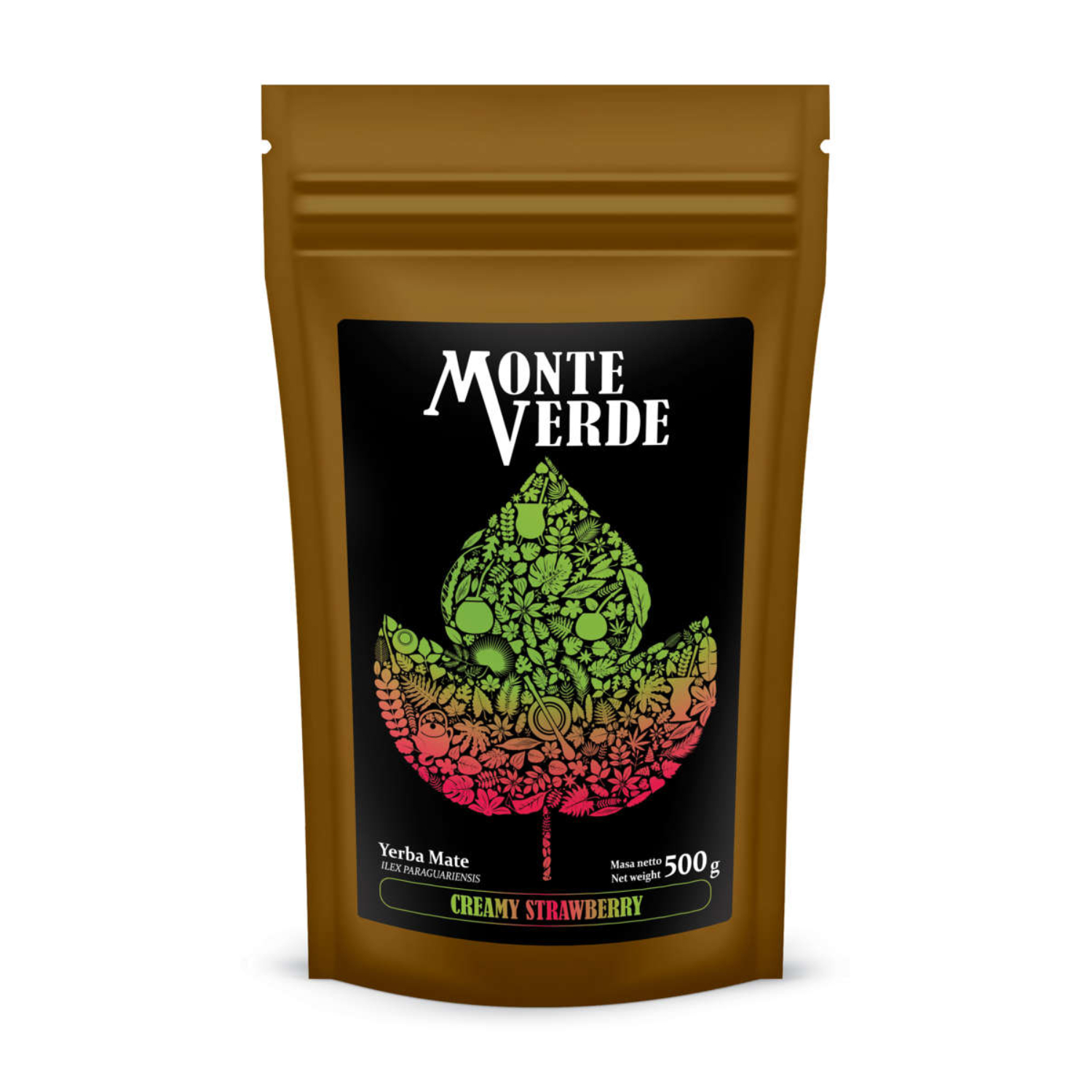 Yerba Mate MONTE VERDE Creamy Strawberry 1kg 1000g