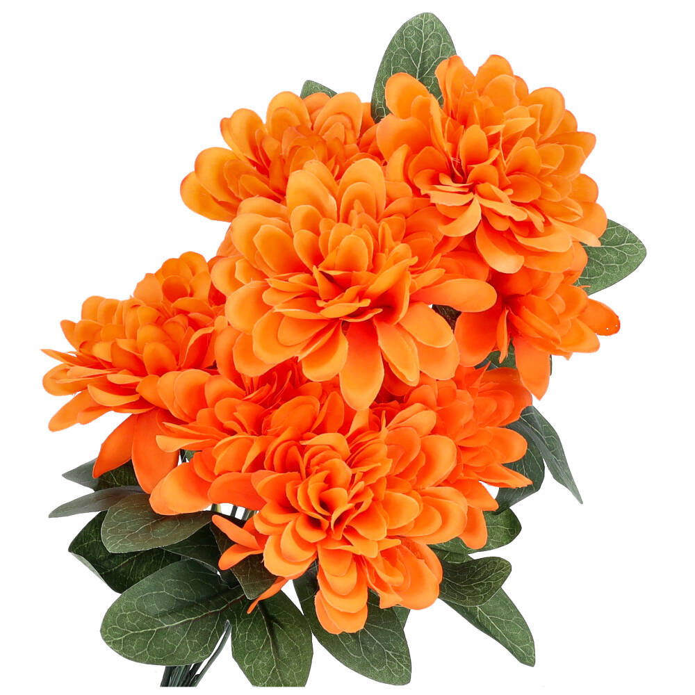 Bukiet 9 Dalia Duża Pomarańcz KR289B