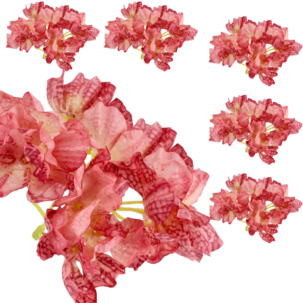 Główki Wyrobowe Hortensja 6szt Róż Kr350G