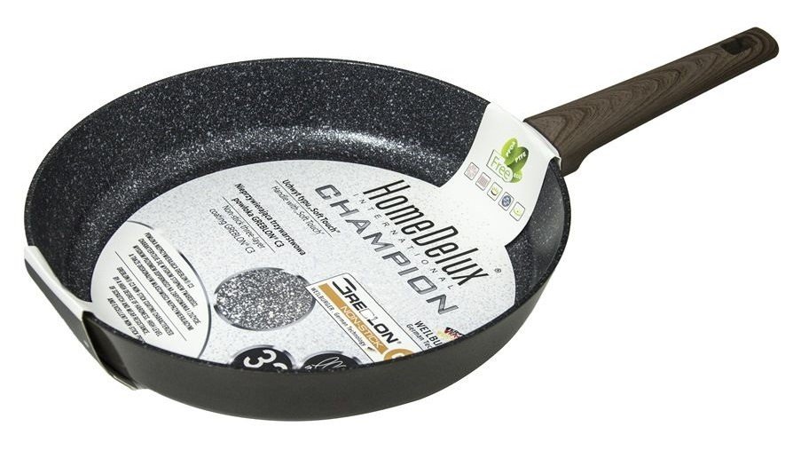 Patelnia CHAMPION 32 cm z powłoką Greblon HomeDelux