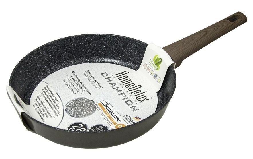 Patelnia CHAMPION 28 cm Z Powłoką Greblon HomeDelux