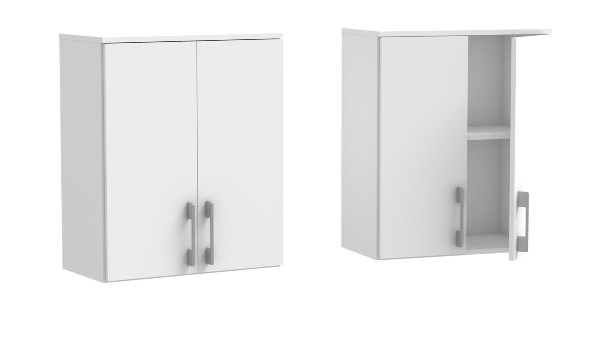 Nadstawka Regał  2D 60/72 G 32 Biały