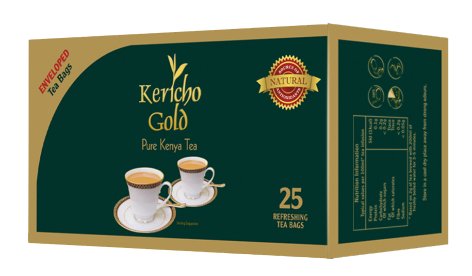 Herbata czarna KERICHO Pure Kenya Tea 25 saszetek
