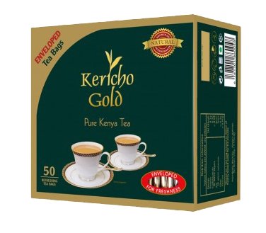 Herbata czarna KERICHO Pure Kenya Tea 50 saszetek