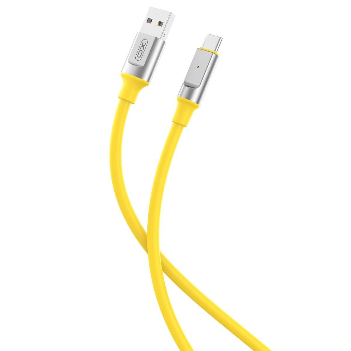 XO kabel NB251 USB - USB-C 1,0 m 6A zółty