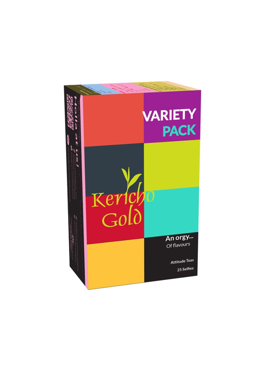 Herbata zestaw KERICHO Variety Pack 25 saszetek