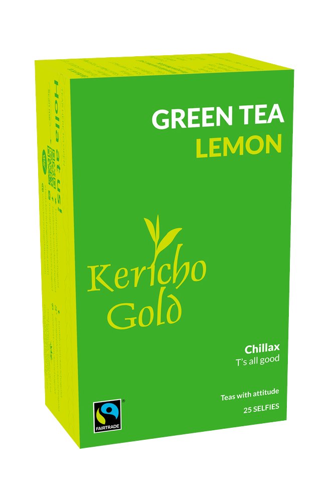 Herbata zielona KERICHO Green Tea Lemon 25 saszetek