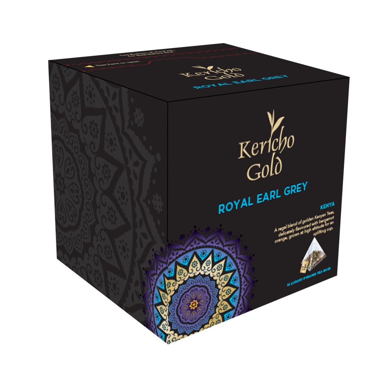 Herbata czarna KERICHO Royal Earl Grey 15 piramidek