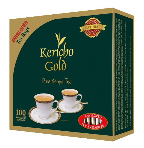 Kenijska czarna herbata Kericho Gold 50tor. kopertowana