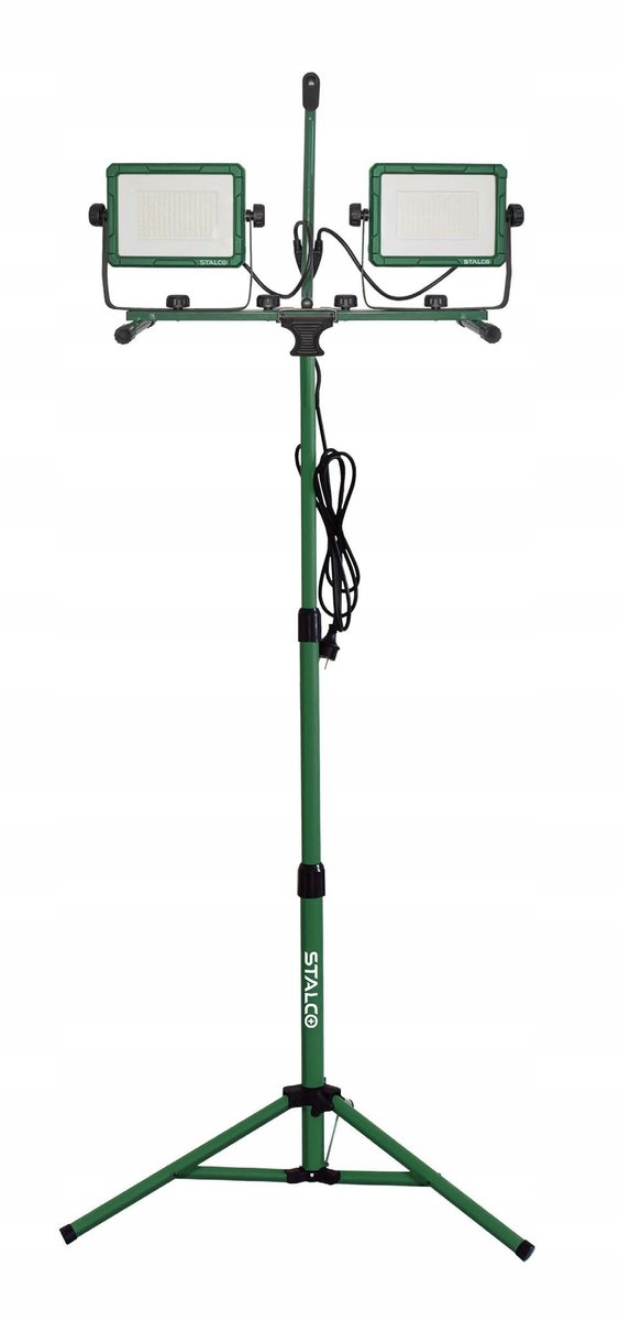 STALCO HALOGEN NAŚWIETLACZ LED 2X100W (200W) NA STATYWIE