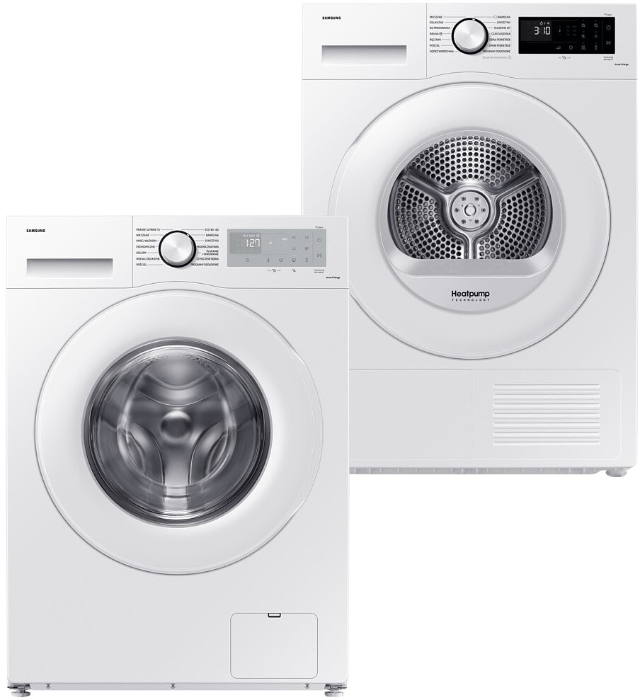 Zestaw AGD Samsung Pralka WW90CGC04DTH + Suszarka DV80CGC0B0TE