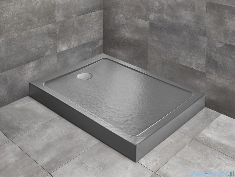 Radaway Doros F Compact Stone brodzik 140x80 antracyt SDRFP1480-05-64S