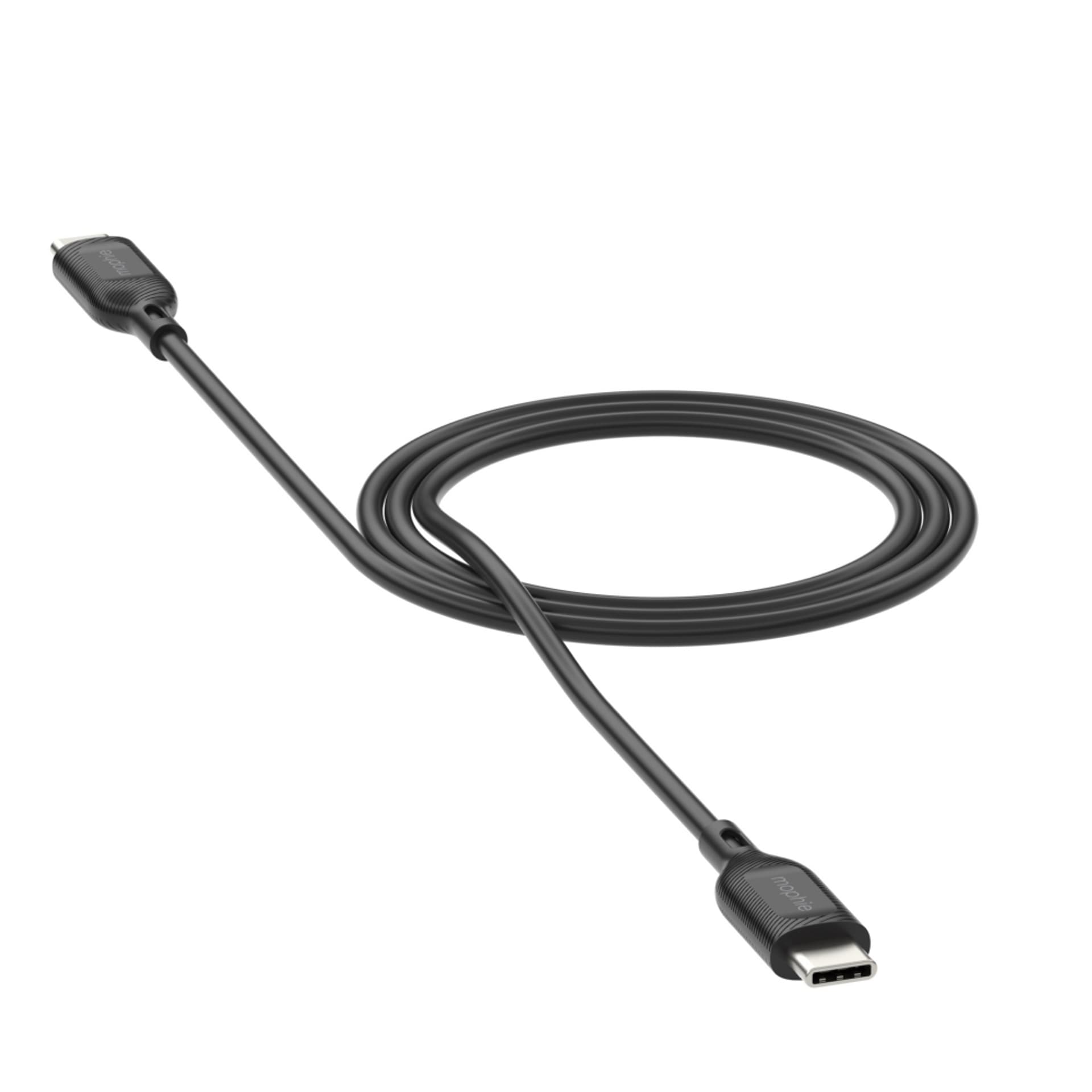 Mophie Kabel USB-C - USB-C 1m (czarny) - darmowy odbiór w 22 miastach i bezpłatny zwrot Paczkomatem aż do 15 dni