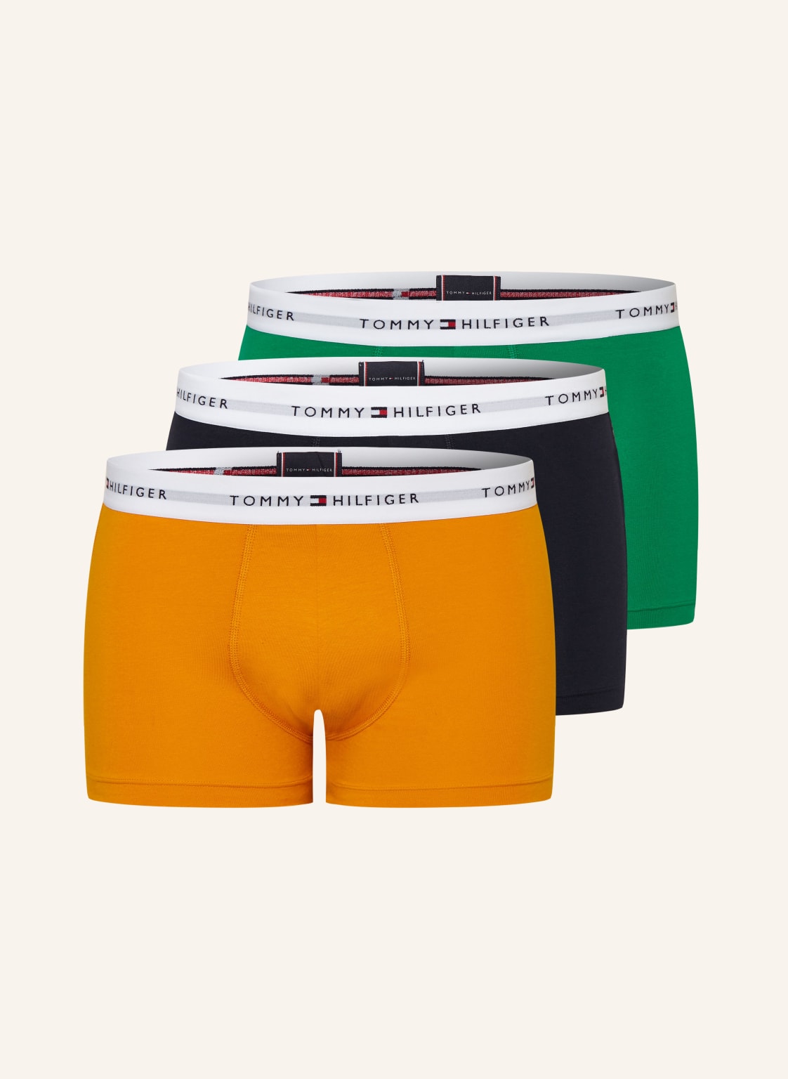 Tommy Hilfiger Bokserki, 3 Szt. orange