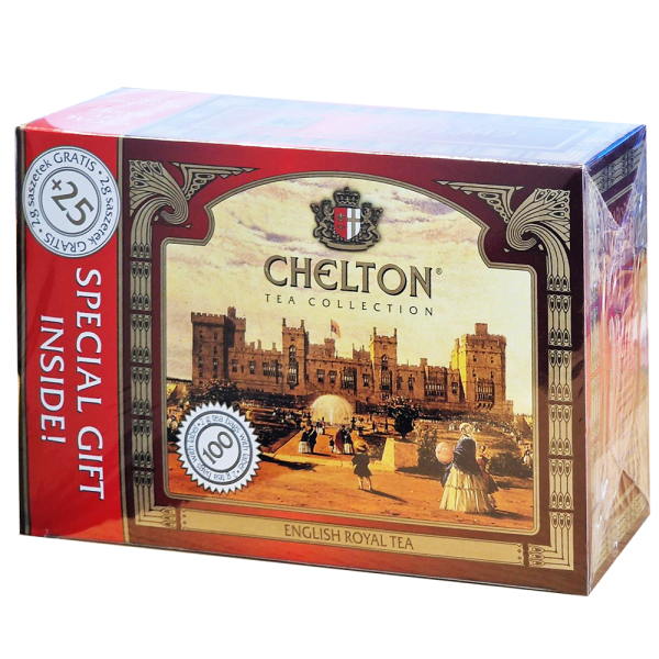 Chelton ENGLISH ROYAL TEA 100torebek + 25t gratis