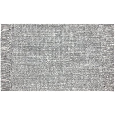 Dywan 60 x 90 Łazienkowy Lana Srebrny+Biały