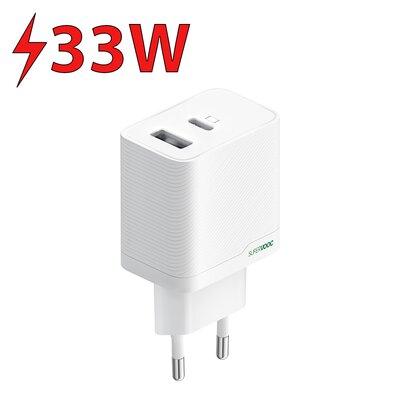Ładowarka sieciowa OPPO 33W SuperVOOC Biały