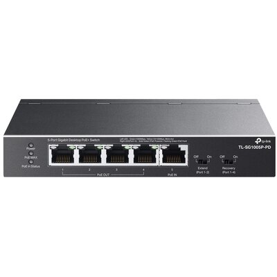 Switch TP-LINK TL-SG1005P-PD Gigabit Ethernet, 5 portów, Funkcja PoE TL-SG1005P-PD