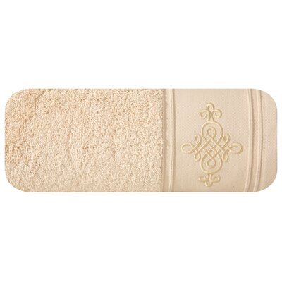 Eurofirany B.B. CHOCZYŃSCY SPÓŁKA JAWNA Ręcznik Kąpielowy Klas2 (02) 70 x 140 Beżowy 1217999