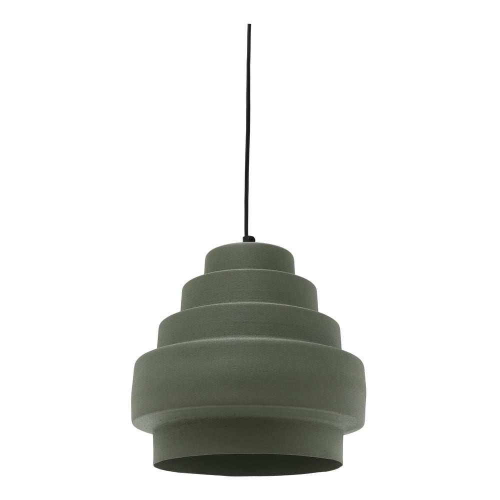 Zielona lampa wisząca ø 25 cm – Antic Line