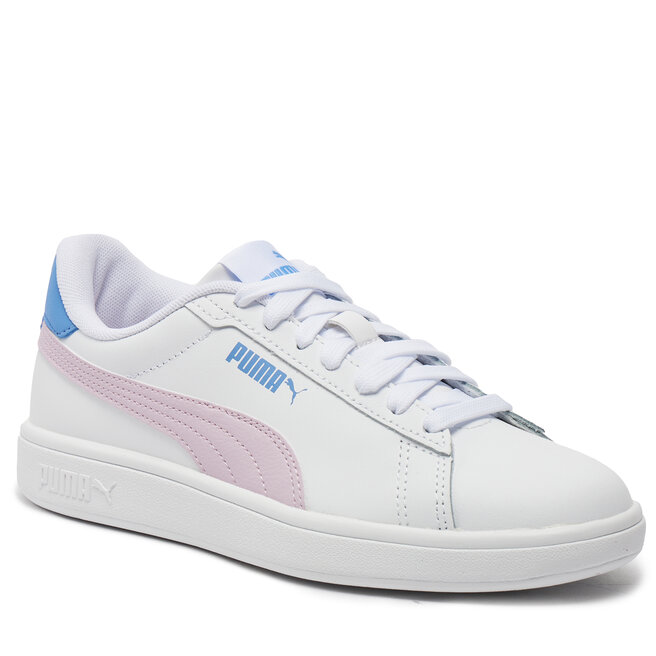 Sneakersy Puma Smash 3.0 L Jr 392031-13 Puma White/Grape Mist/Blue Skies
