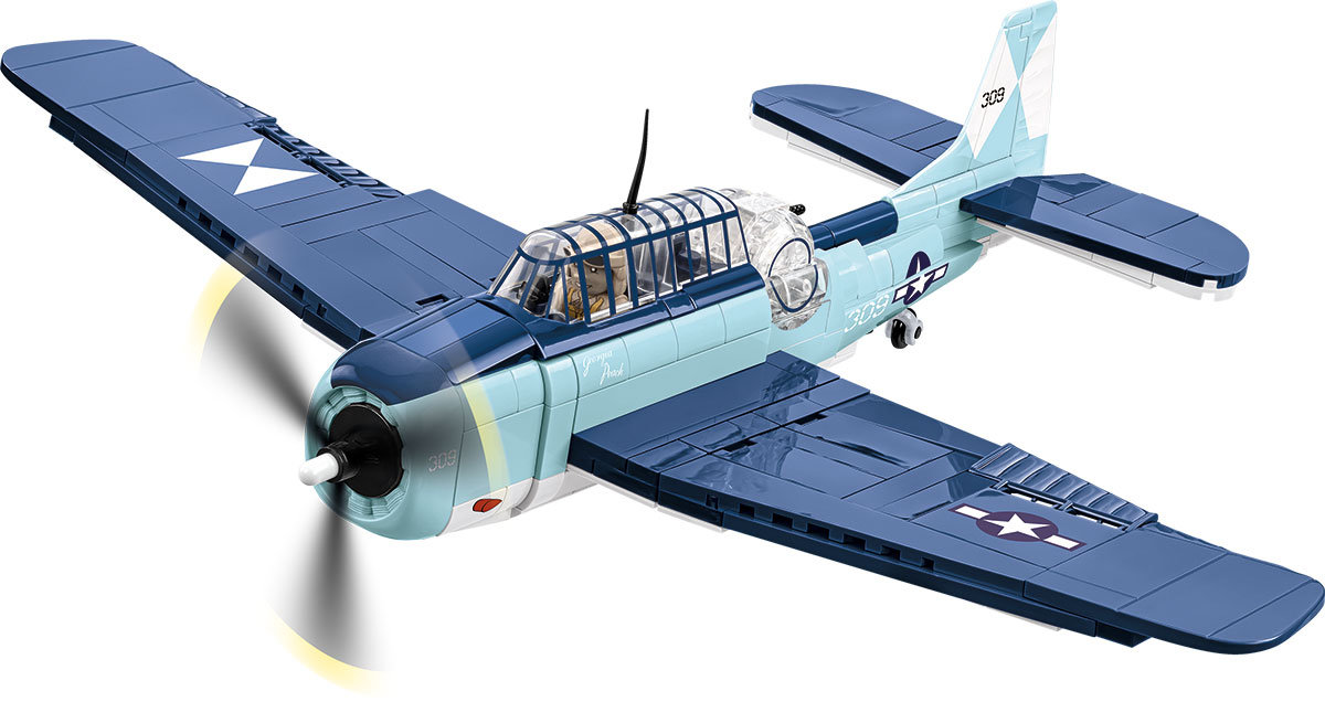 Klocki Cobi Hc Wwii 5752 Samolot  Grumman Tbf Avenger 392 Kl.